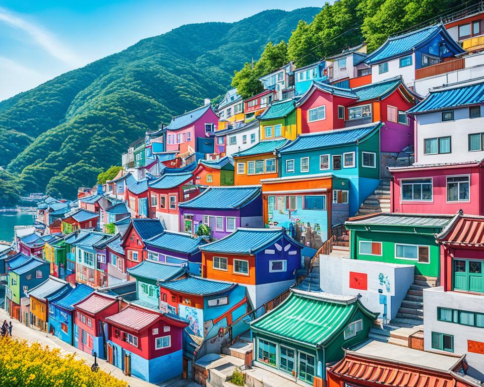 gamcheon culture village murals